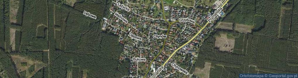 Zdjęcie satelitarne Chłodna ul.